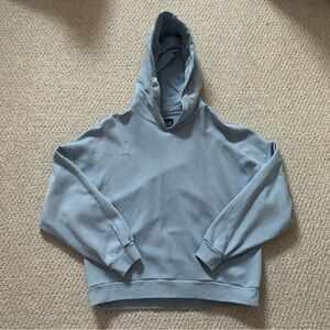 GAP Classic Hoodie Light Blue Athleisure Women’s Size Small